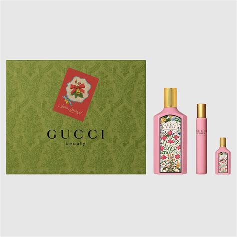 gucci floral set|Gucci flora gardenia gift set.